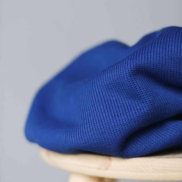 Mind the Maker - Dante Doubleface Knit in Cobalt Blue - Reststück 1,45m