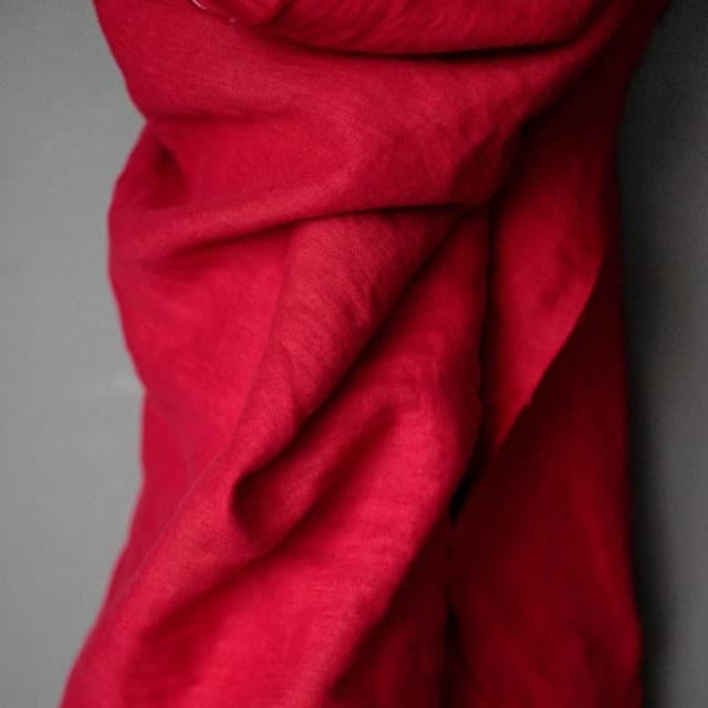 Merchant &amp;amp; Mills Leinen "Demon Scarlet"