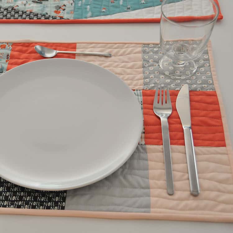 Nähanleitung - Läufer und Tischset Jasper
