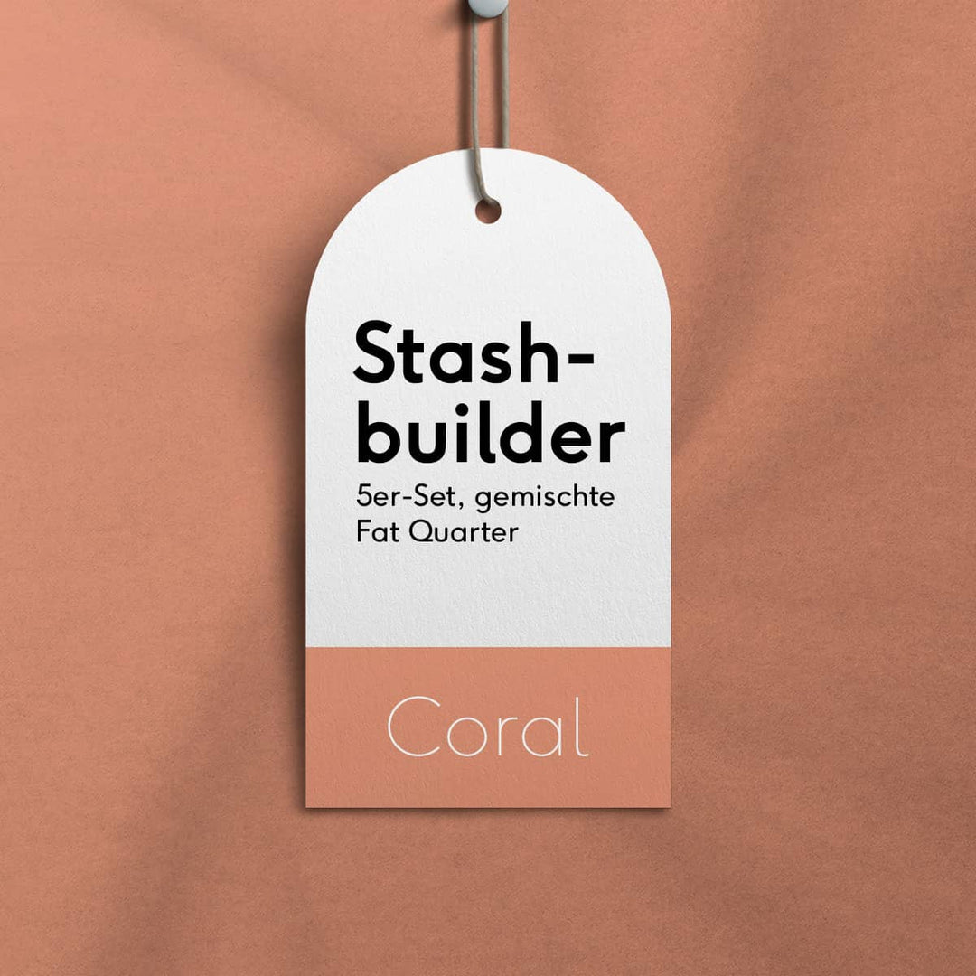 Stashbuilder "Coral and Friends" (5 Fat Quarter)
