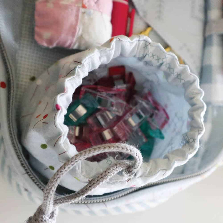 Nähanleitung  Aufbewahrungstäschchen "Elli"