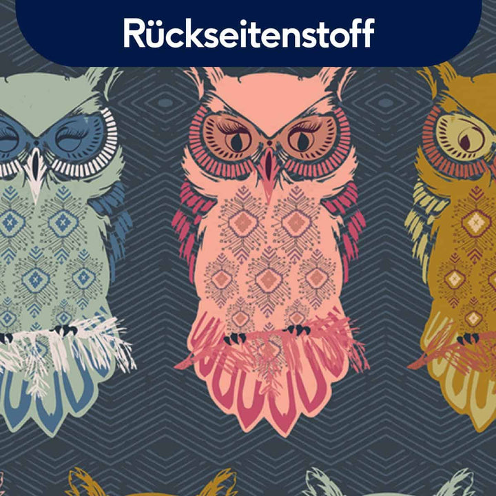 Gingham-Kit Set 3 Nightfall Eule - Schlafgröße