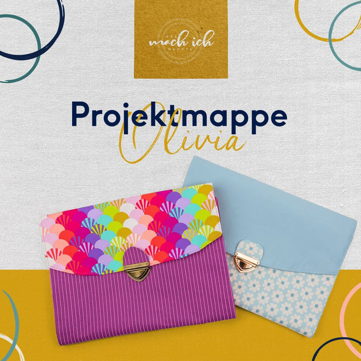 Nähanleitung Projektmappe "Olivia"