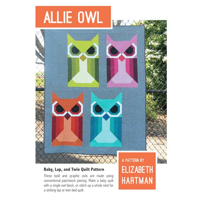 Quilt Pattern - Allie Owl (Englisch)
