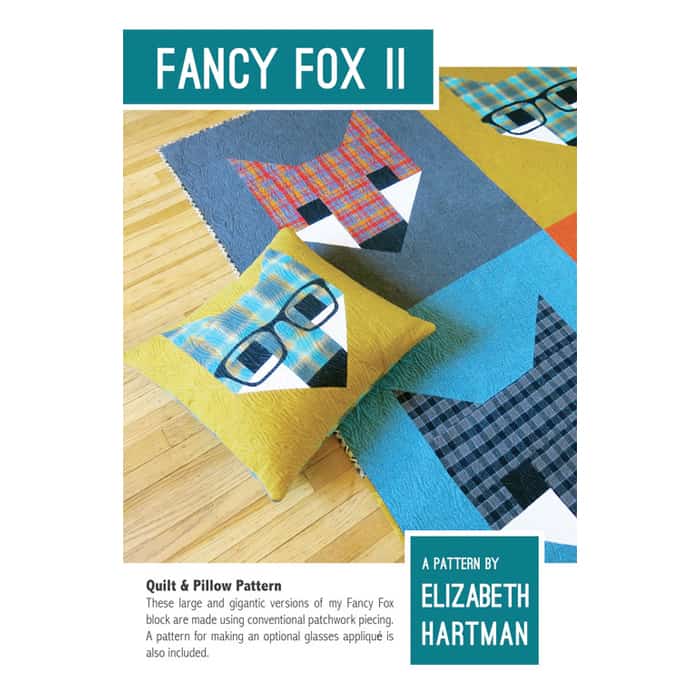 Quilt Pattern - Fancy Fox II (Englisch)