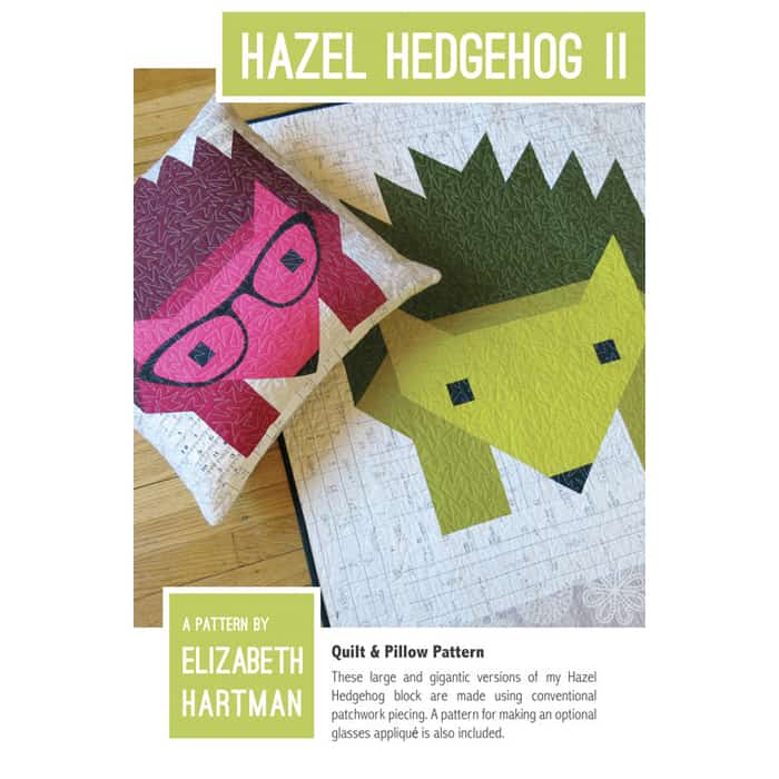 Quilt Pattern - Hazel Hedgehog II (Englisch)