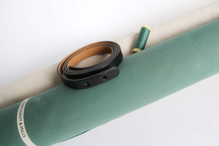 Miyako - Echtlederriemen Cross-Body in Schwarz