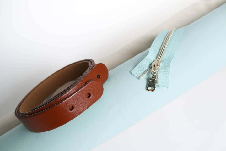 Miyako - Echtlederriemen für Henkeltaschen in Braun/Maron