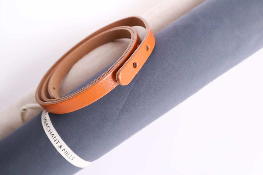Miyako - Echtlederriemen Cross-Body in Camel