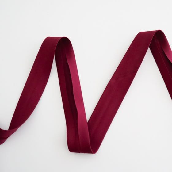 Schrägband Pure Solids in Plum Preserve 25mm
