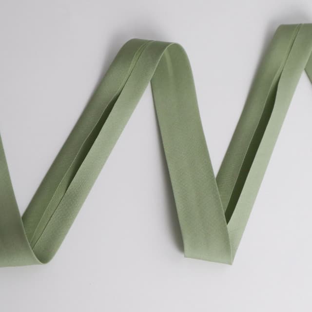 Schrägband Pure Solids in Fresh Sage 25mm