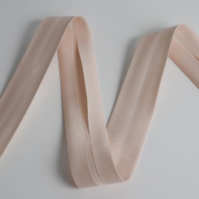 Schrägband Pure Solids in Ethereal Pink 25mm