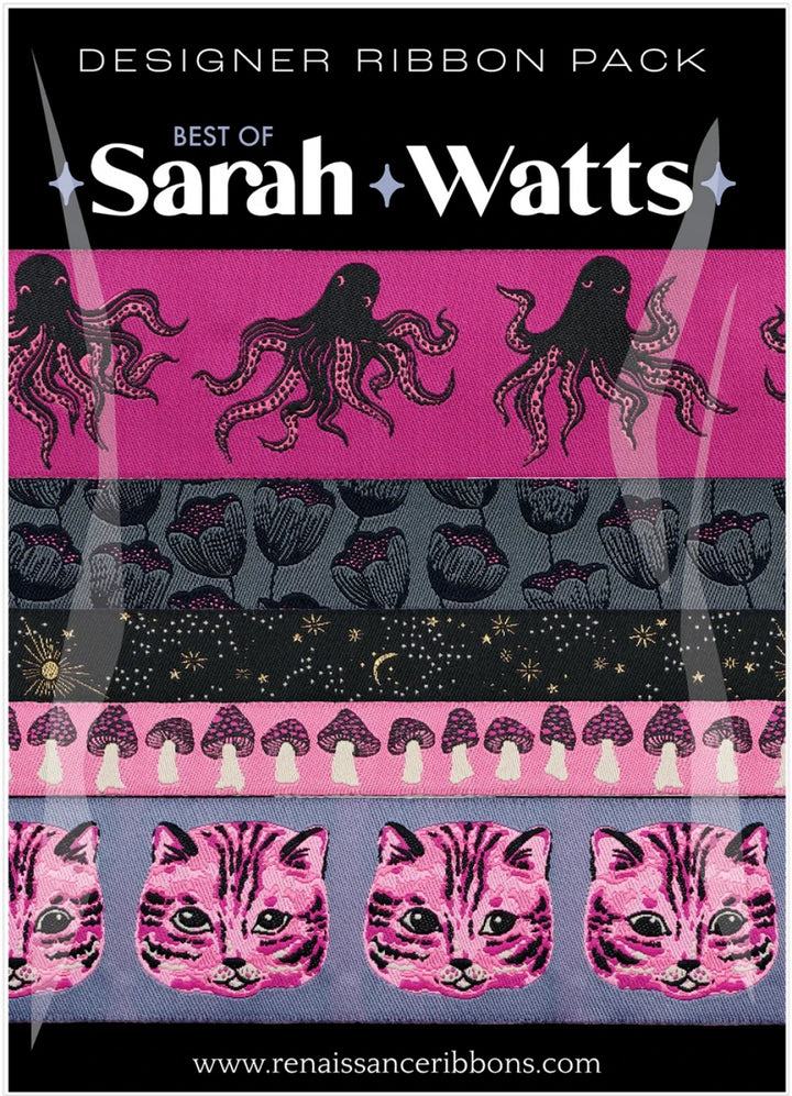 Sarah Watts - Best of Designer Pack - Webbänder (5teilig)