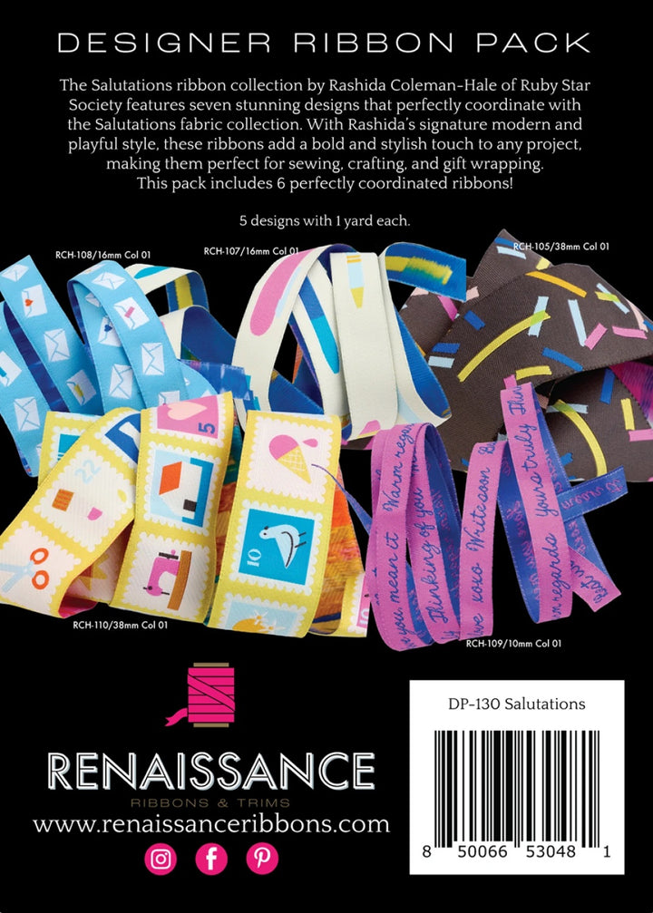 Rashida Coleman-Hale - Designer Pack The Salutations - Webbänder (5teilig)