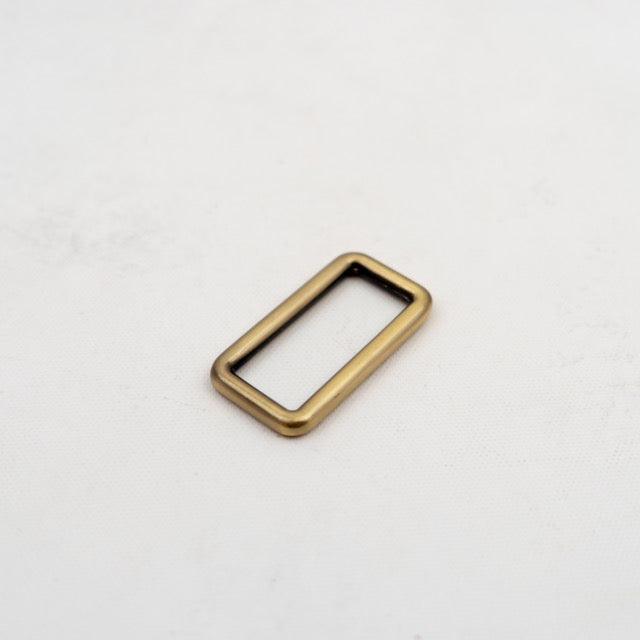 Vierkantring Antique Brass für Gurtbänder bis zu 40mm