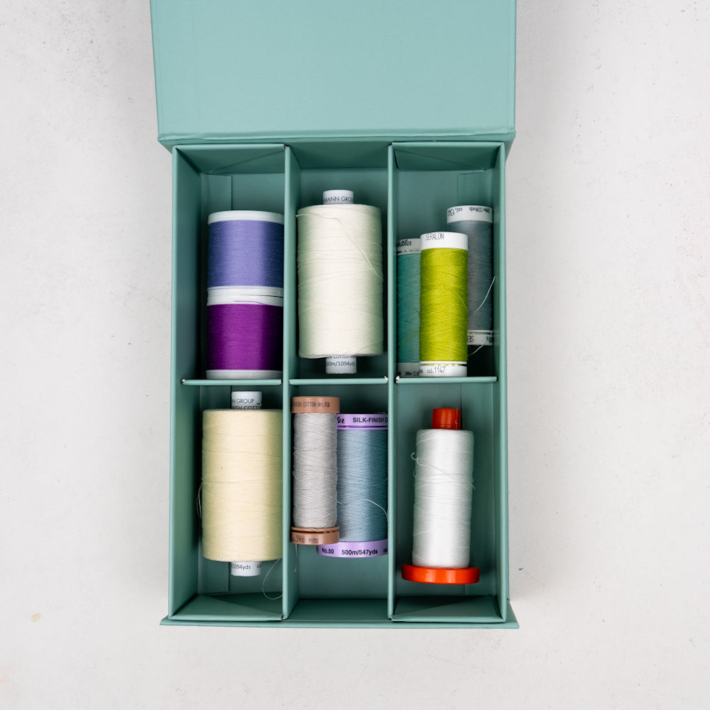 Premium Box mit 6 Garnen Mettler Perfect Quilting Thread