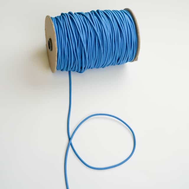 Rundgummi Ø 3 mm Blau