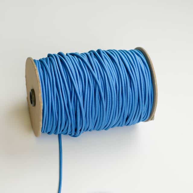 Rundgummi Ø 3 mm Blau