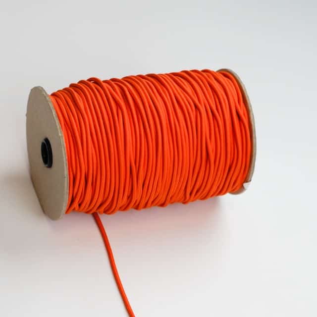 Rundgummi Ø 3 mm Orange