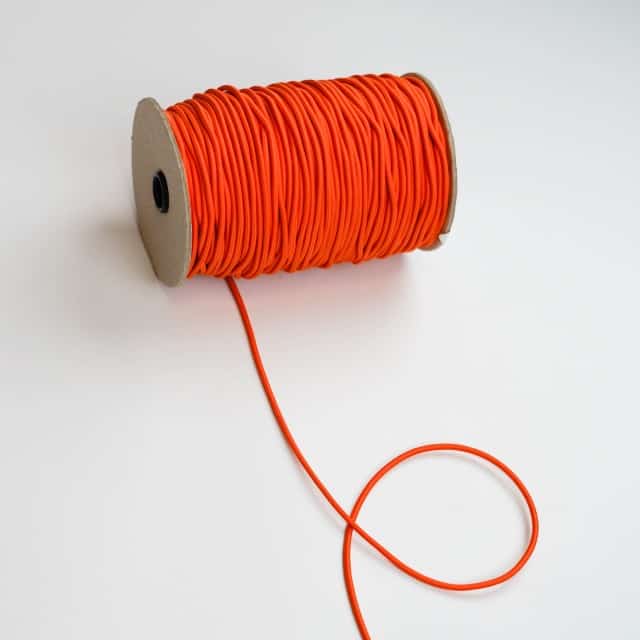 Rundgummi Ø 3 mm Orange