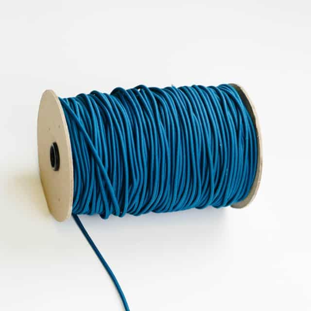 Rundgummi Ø 3 mm Petrol