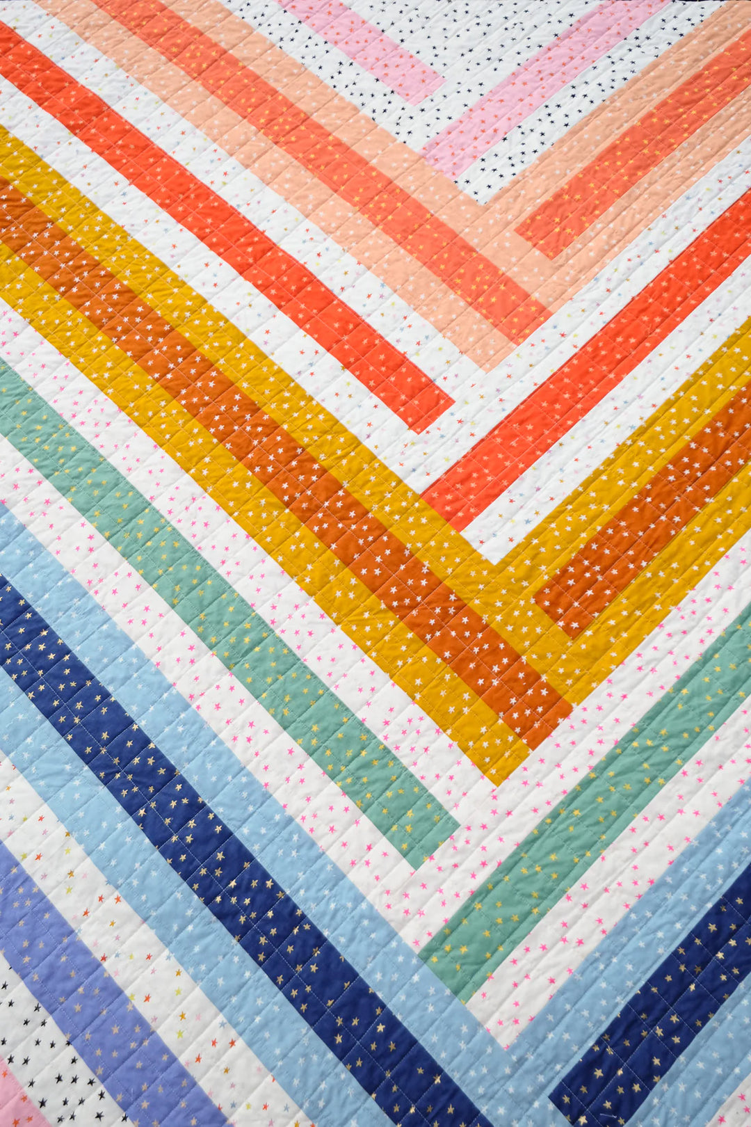 Papier-Schnittmuster "The Zoe Quilt" von Kitchen Table Quilting