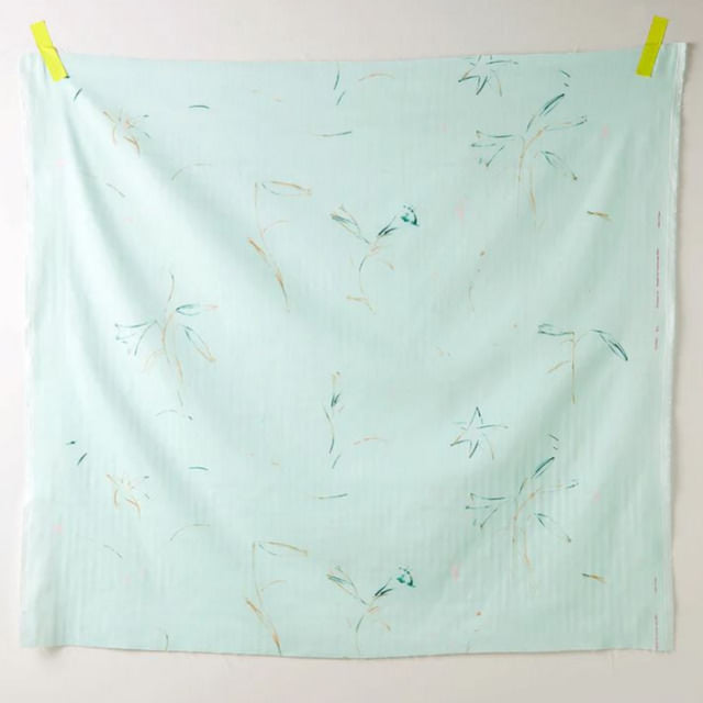 Kokka - nani IRO - Gunsei - Hellgrün (Double Gauze)