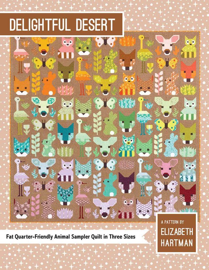 Schnittmuster Quilt "Delightful Desert"