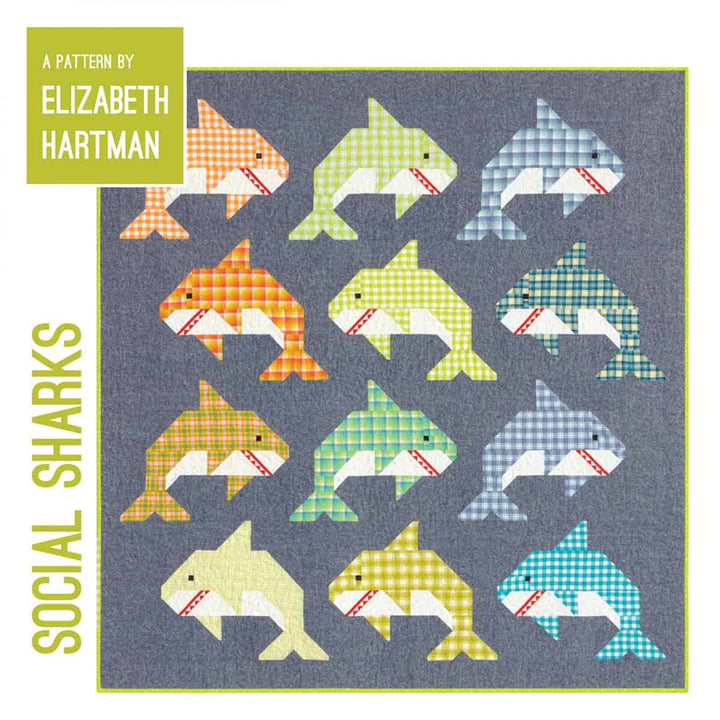 Schnittmuster - "Social Sharks" von Elizabeth Hartman (Englisch)