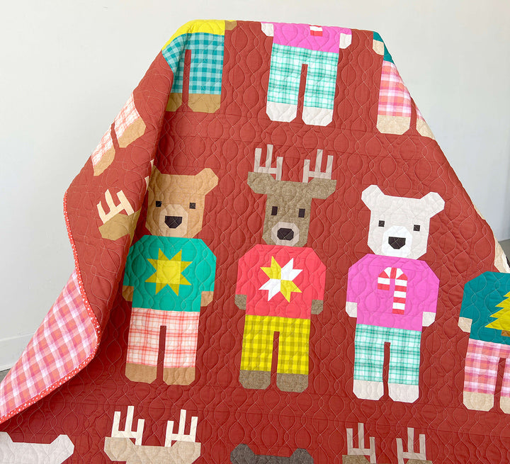 Schnittmuster Quilt "Randolph &amp;amp; Rudy" von Elizabeth Hartman