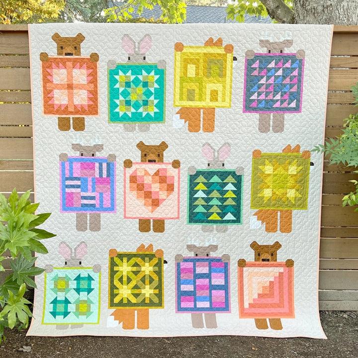 Schnittmuster Quilt "Show and Tell" von Elizabeth Hartman