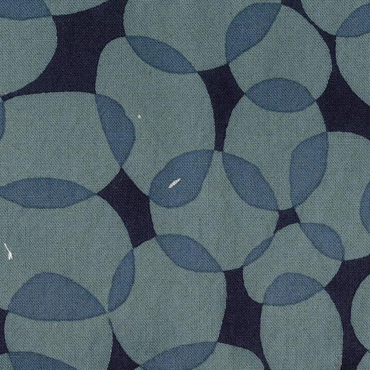 Kokka  Bookhou - Gather - Circles in Blue (CANVAS)
