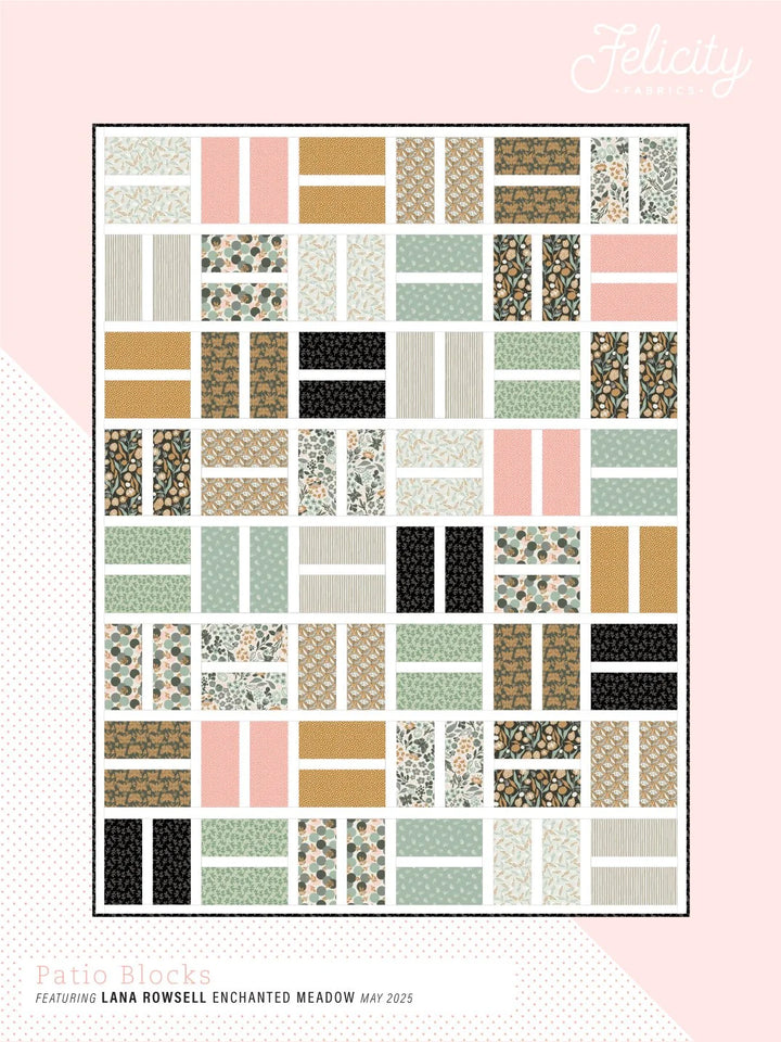 Felicity Fabrics - Alder and Birch - Enchanted Meadow - Bokeh Leaves