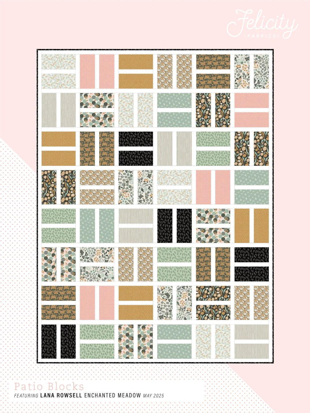 Felicity Fabrics - Alder and Birch - Enchanted Meadow - Spreading Seeds