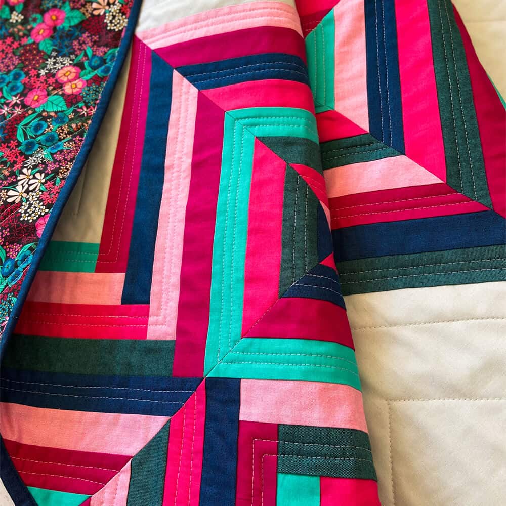 Nähanleitung Quilt Evie