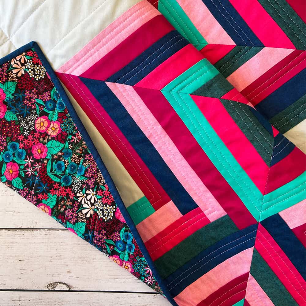 Nähanleitung Quilt Evie