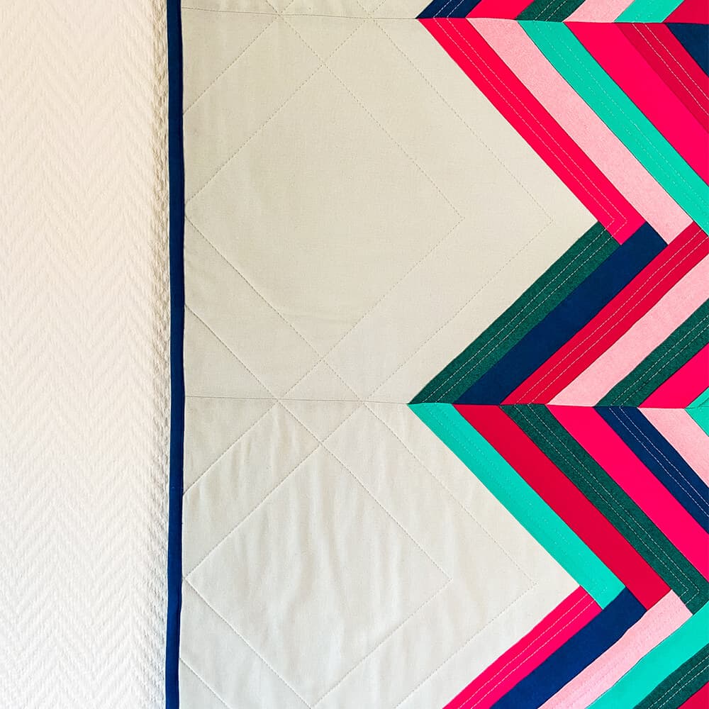 Nähanleitung Quilt Evie