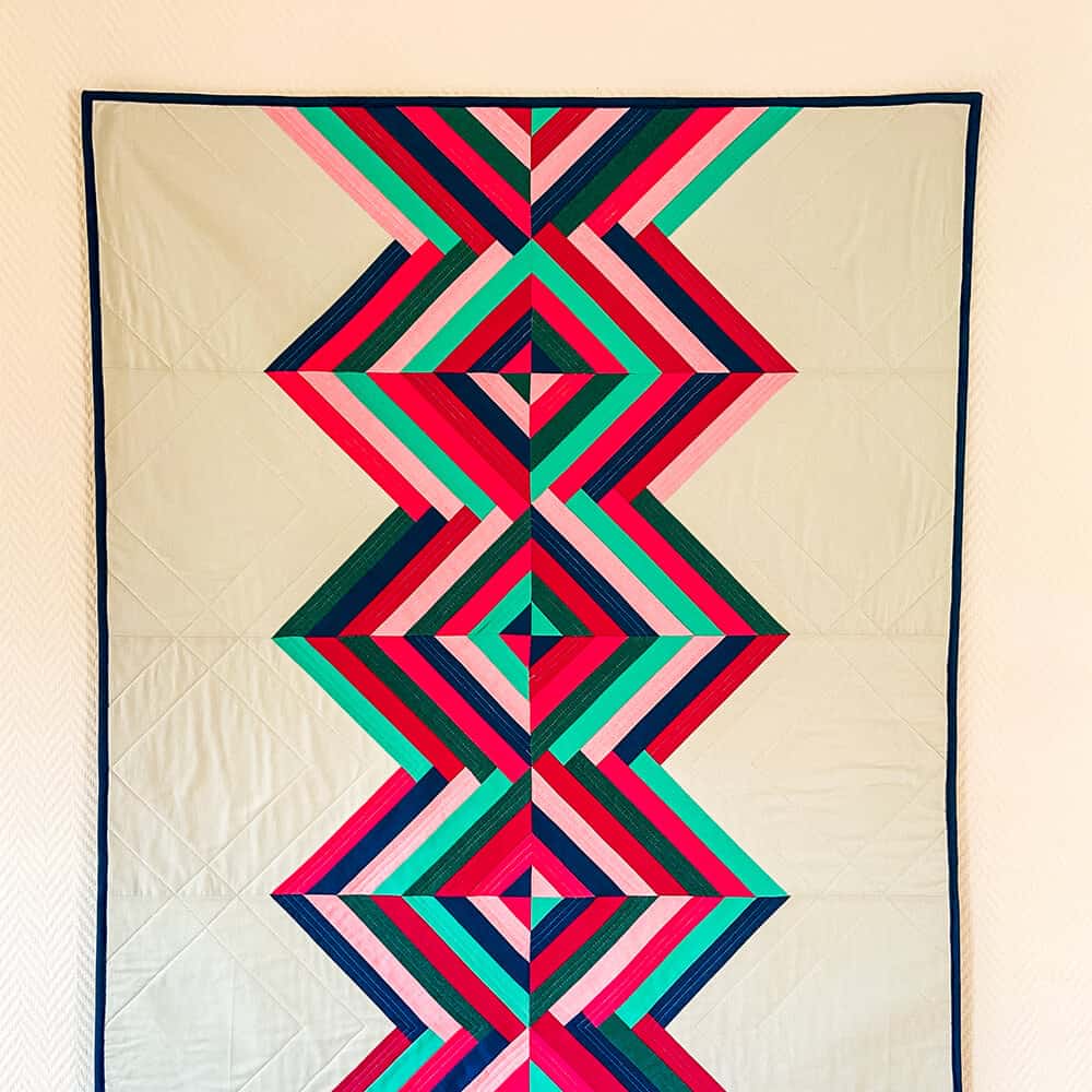 Nähanleitung Quilt Evie