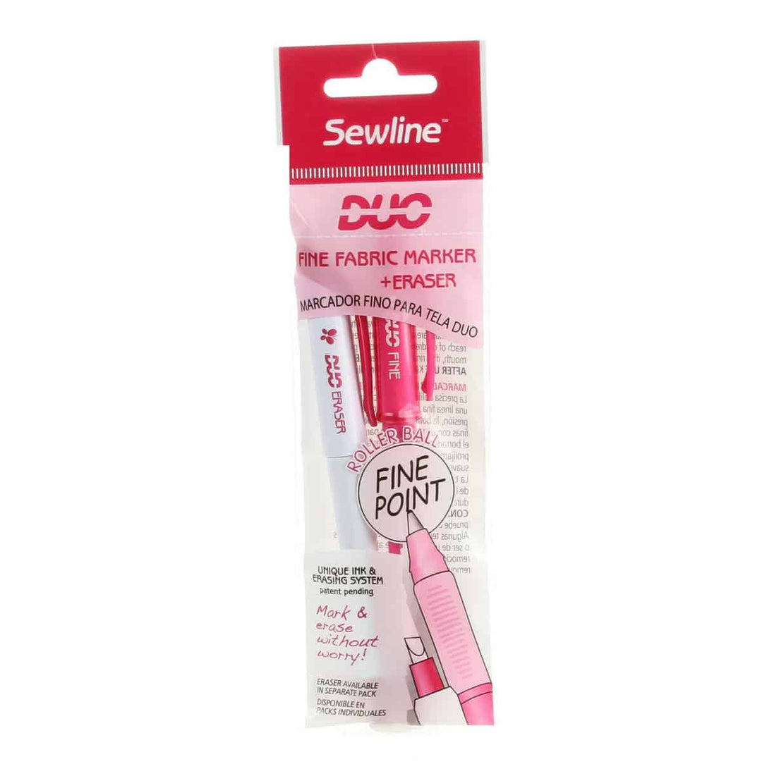 Sewline Duo Marker &amp;amp; Eraser Fine Point (Markierer &amp;amp; Radierer mit feiner Spitze)