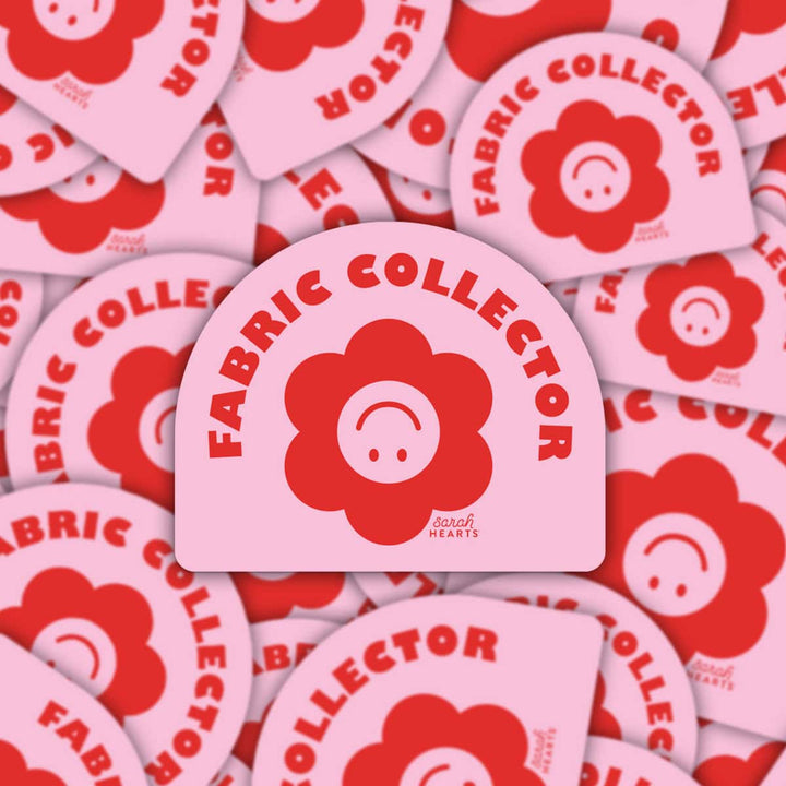 Sticker von Sarah Hearts: Fabric Collector