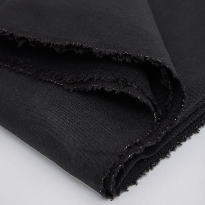 Mind the Maker Fargo Cotton Canvas in Black