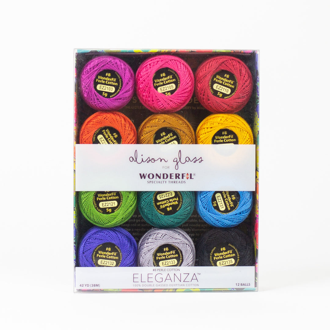 Wonderfil - Alison Glass - Eleganza Color Set - 8wt - Fauna