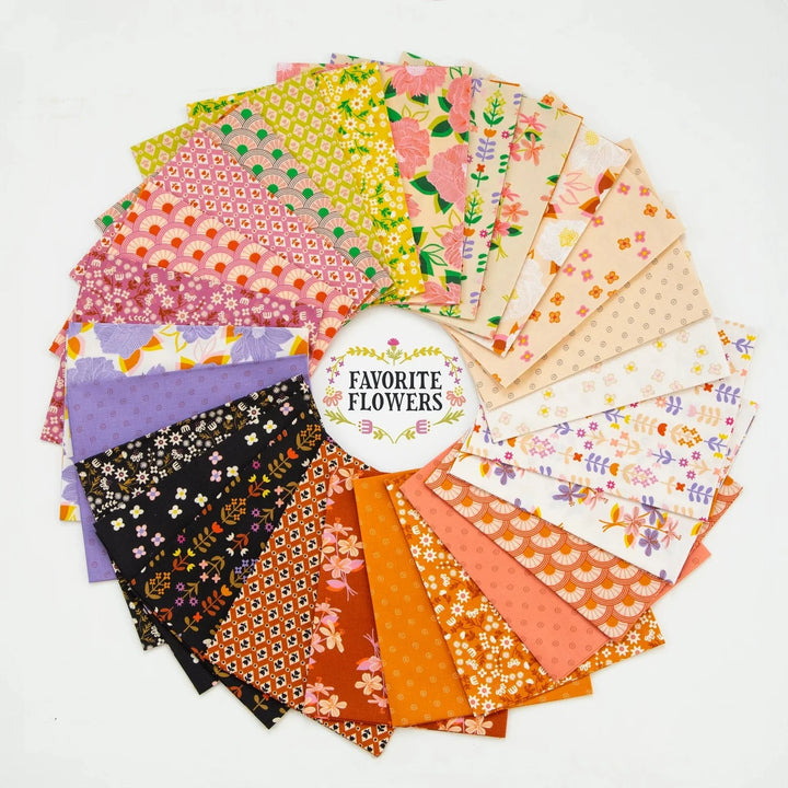 Ruby Star Society - Favorite Flowers - Blooming Wideback in Balmy (Extrabreiter Rückseitenstoff)