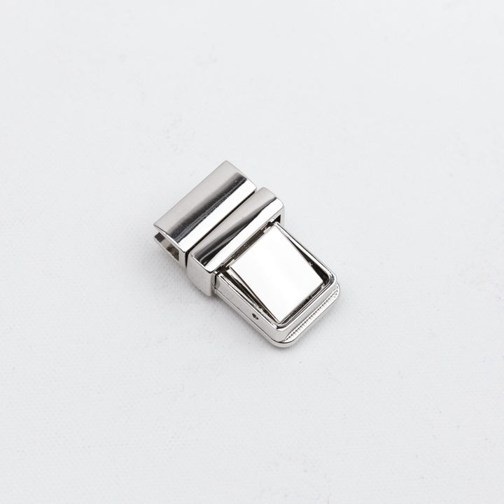 Steckschloss "Fehmarn" in Nickel (23mm breit)