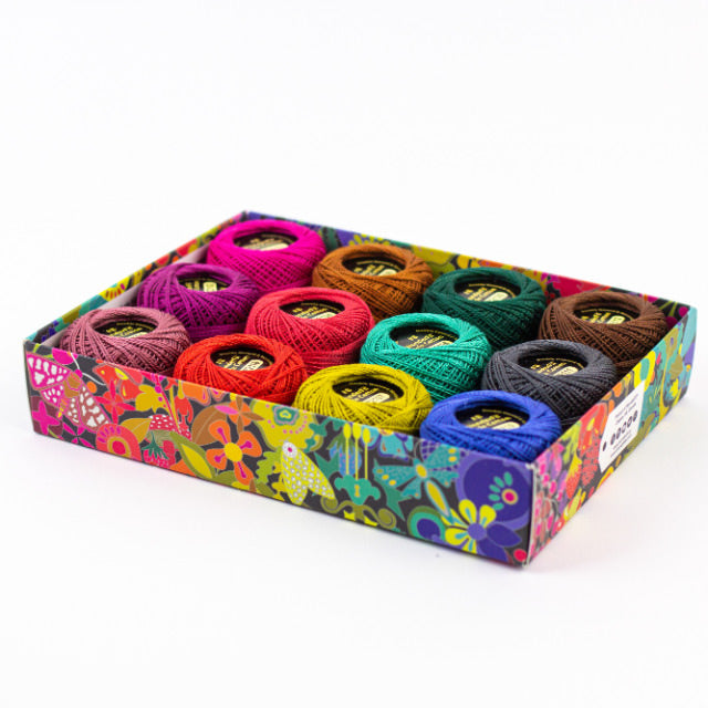 Wonderfil - Alison Glass - Eleganza Color Set - 8wt - Flora