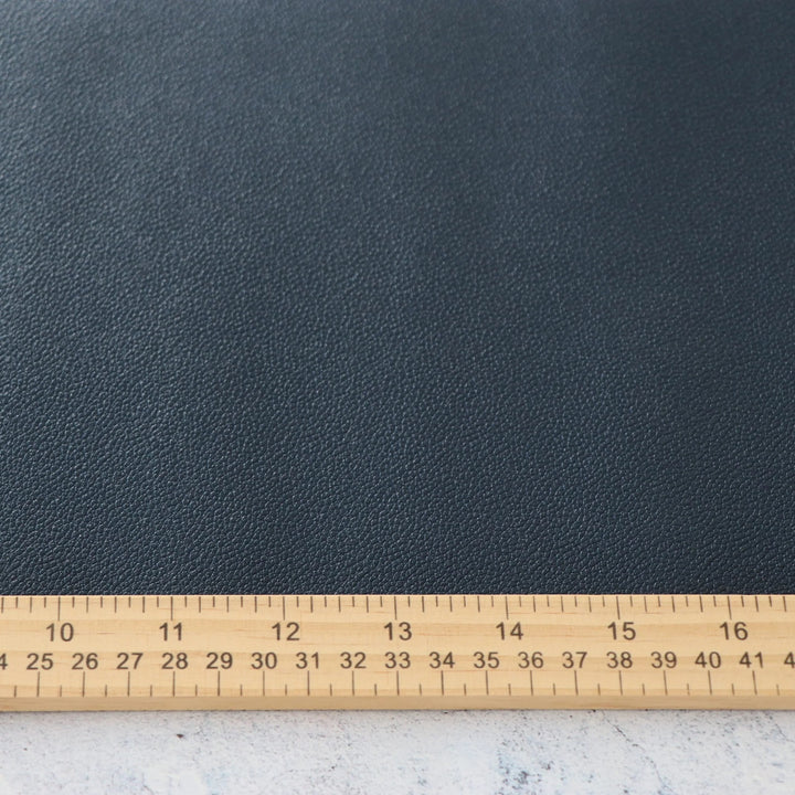 Kunstleder Pebble in Navy / Dunkelblau
