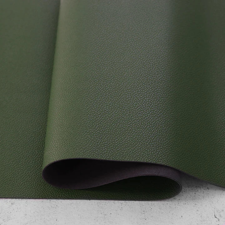Kunstleder Pebble in Forest Green / Waldgrün