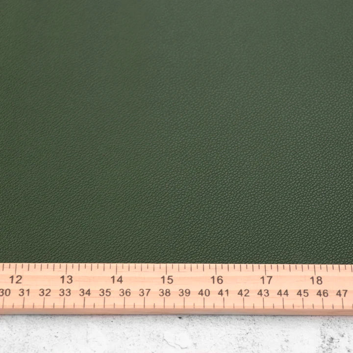 Kunstleder Pebble in Forest Green / Waldgrün
