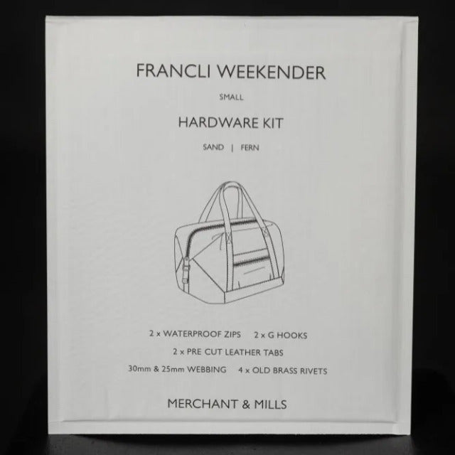 Hardware Kit Francli Weekender in Fern von Merchant &amp;amp; Mills (Klein)