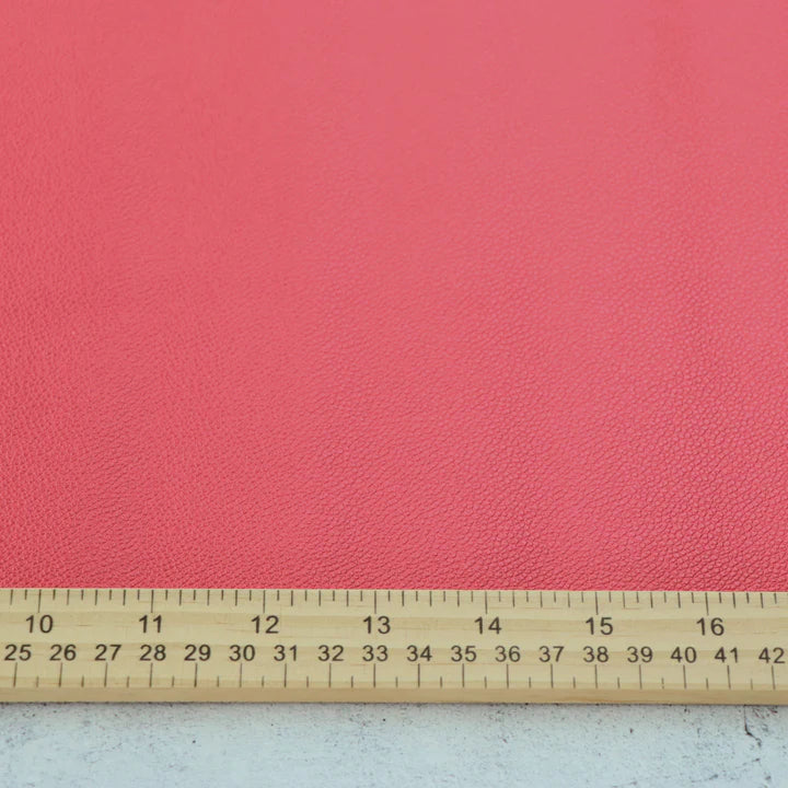 Kunstleder Pebble in Fuchsia